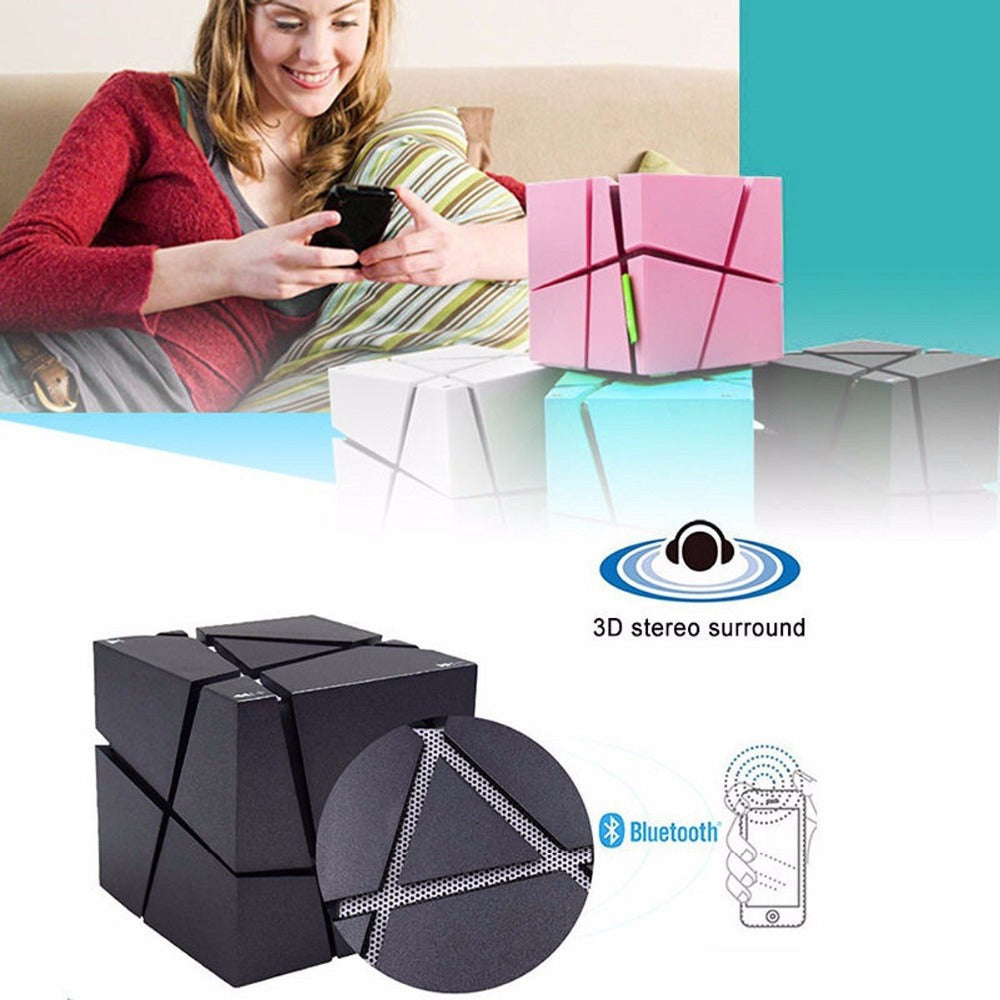 Cube Bluetooth Phone Speaker .