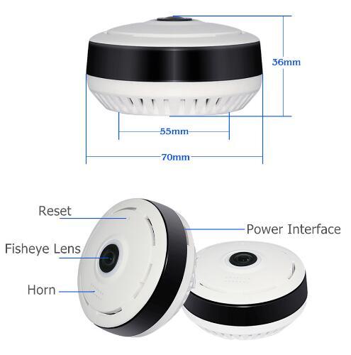 Panoramic WiFi Security Camera