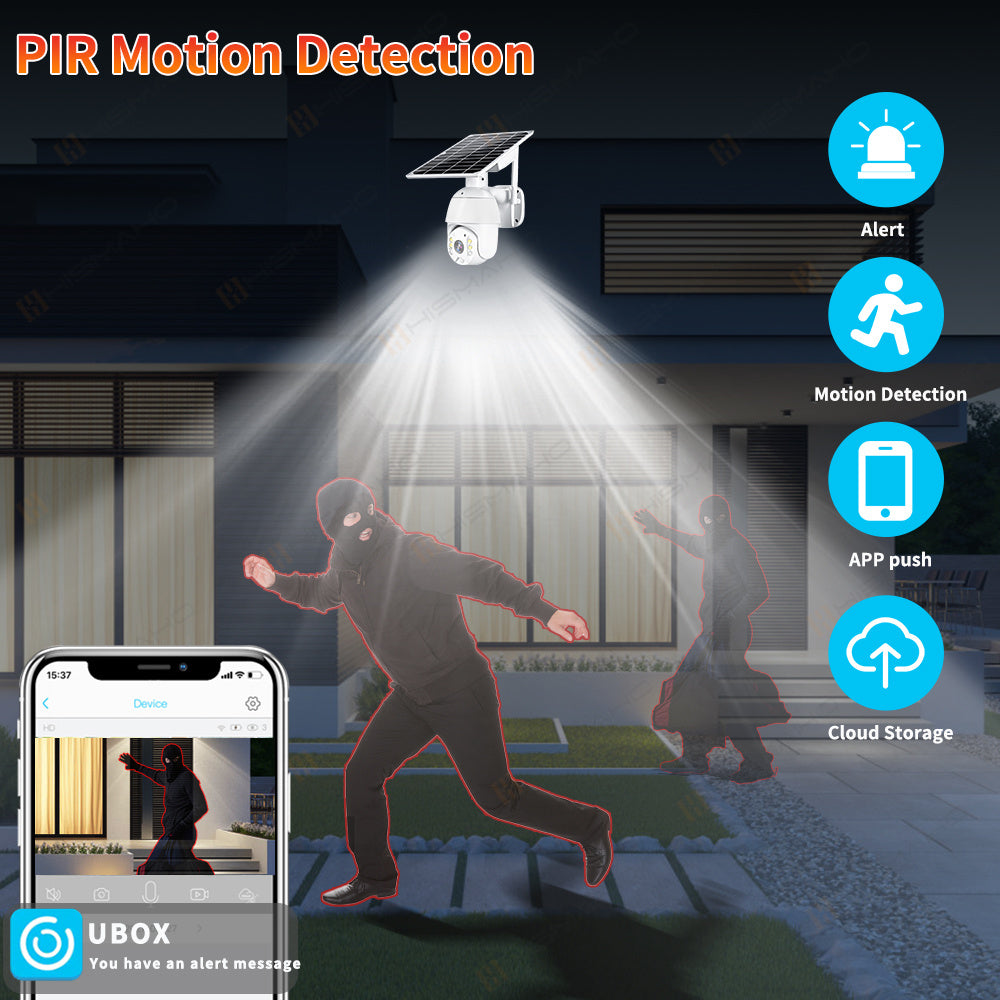 Solar Security Camera for home